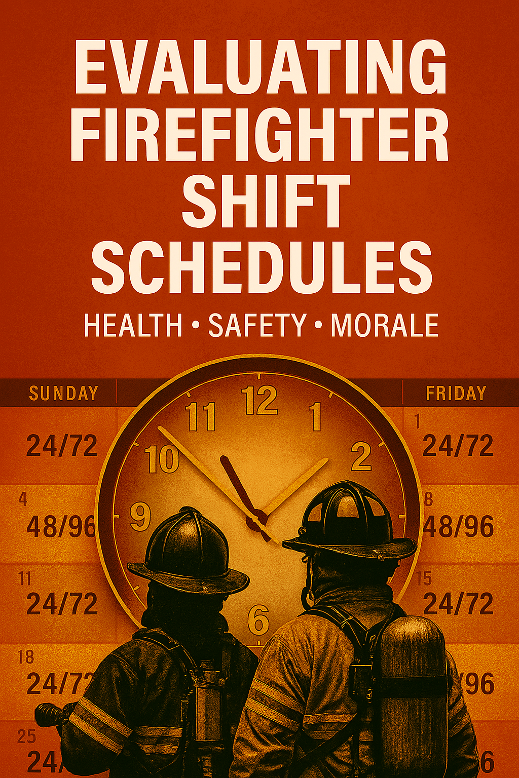 Firefighter Shift Schedules — Balancing Health, Safety, and Morale